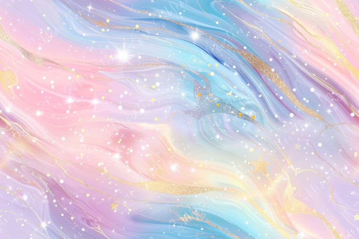 Dreamy Galaxy Flow Seamless Pattern Graphic by Sun Sublimation ...