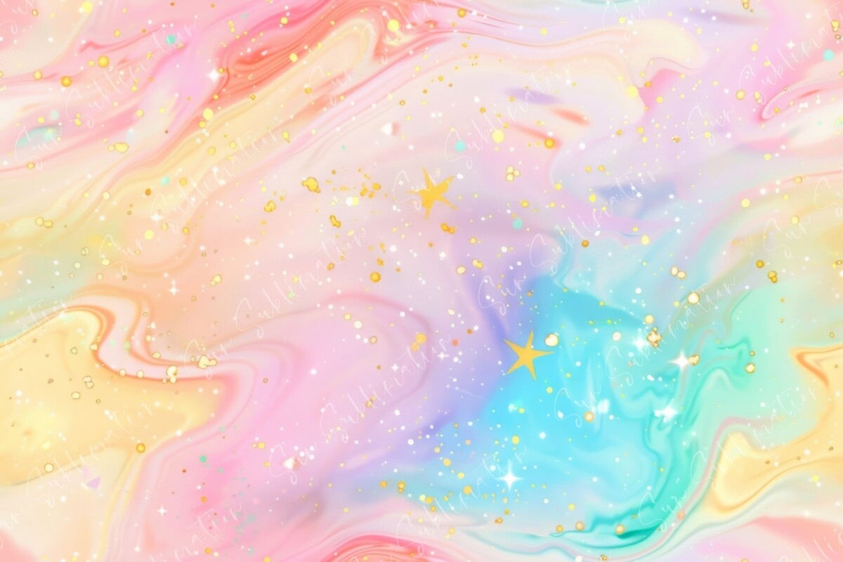 Dreamy Pastel Swirl Art Seamless Pattern Graphic by Sun Sublimation ...