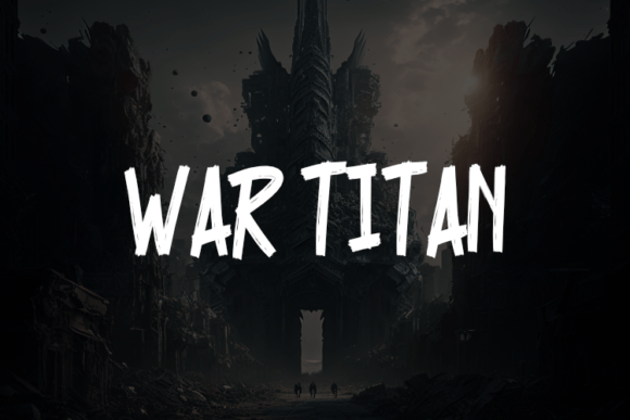 Hamer Battle Font - Preview 2
