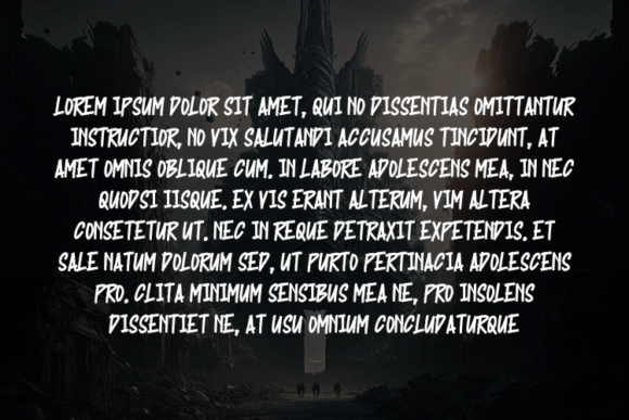 Hamer Battle Font - Preview 3