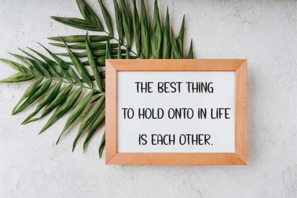 Happy Boho Font PNG with transparent background - Preview 2