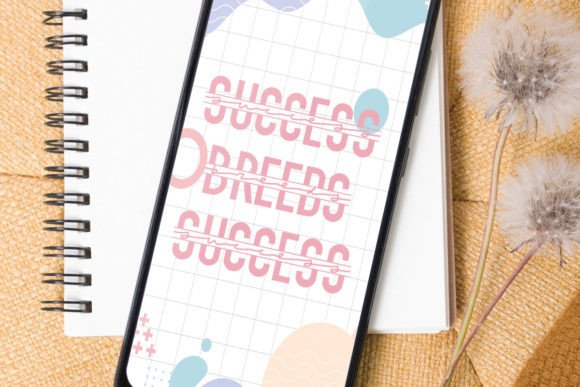 Hello Unique Font PNG with transparent background - Preview 1