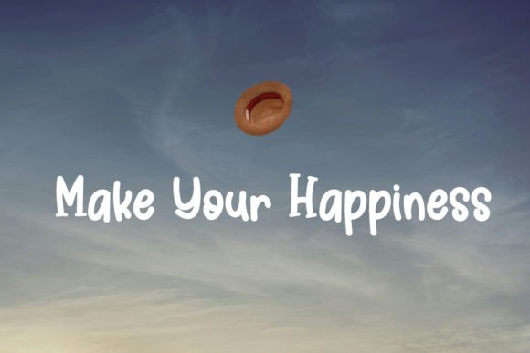 Holla Happy Font PNG with transparent background - Preview 1