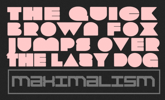 Kubizmus Font PNG with transparent background - Preview 1
