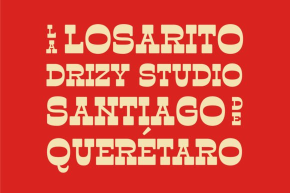 La Losarito Font PNG with transparent background - Preview 1