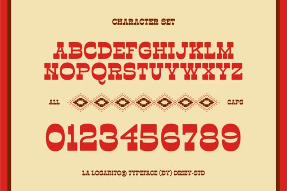 La Losarito Font PNG with transparent background - Preview 3