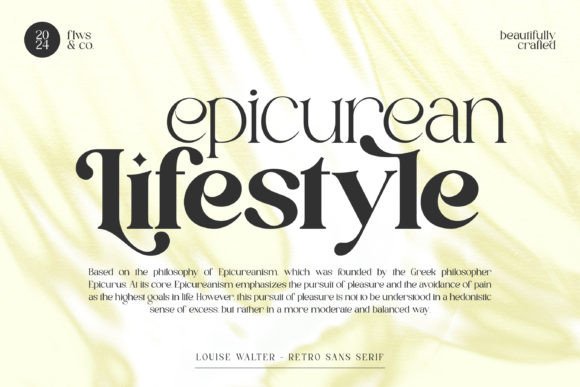 Louis Walter Font PNG with transparent background - Preview 3