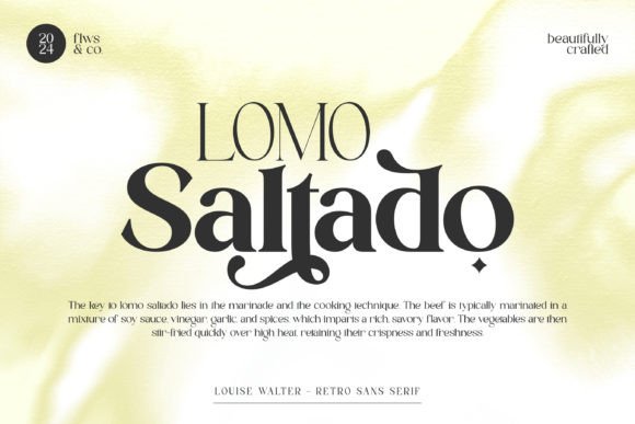Louis Walter Font PNG with transparent background - Preview 4