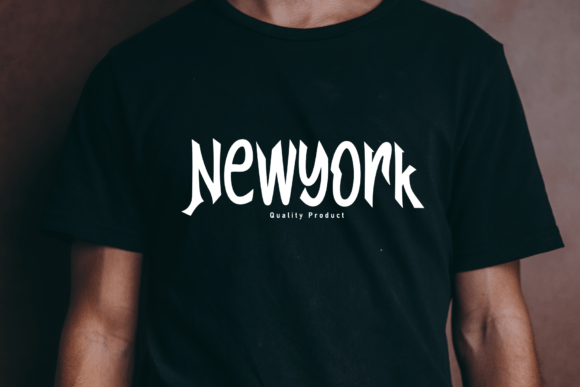 Night Wild Font PNG with transparent background - Preview 1