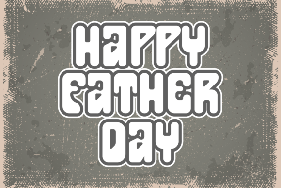 Retro Father Font font preview - 3
