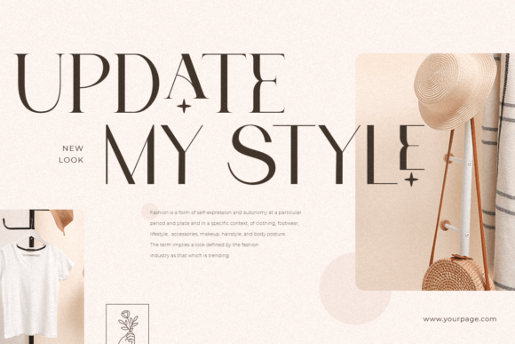 Roomy Font PNG with transparent background - Preview 2