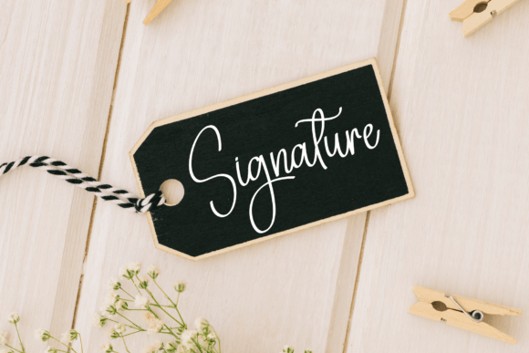 Ceremony Wedding Font PNG with transparent background - Preview 4