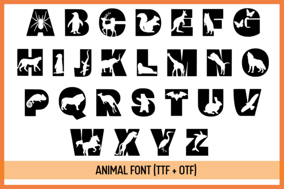 Animal Font - Preview 1