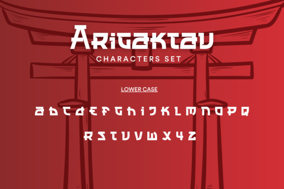Arigaktau Font - Preview 2