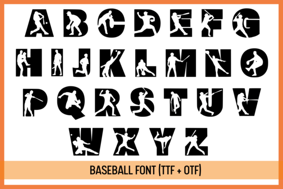 Baseball Font - Preview 1