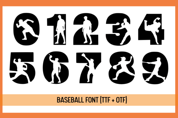Baseball Font - Preview 2