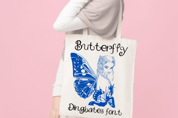 Beauty Butterfly Font - Preview 4