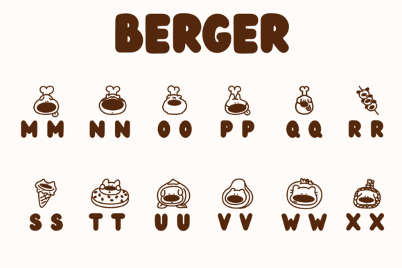 Berger Font - Preview 2