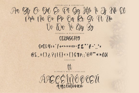 Blessed Daily Font PNG with transparent background - Preview 5