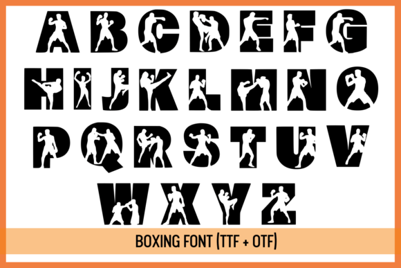 Boxing Font - Preview 1