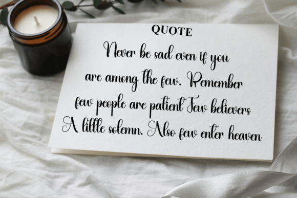 Briefly Font - Preview 5
