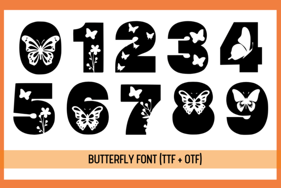 Butterfly Font - Preview 2