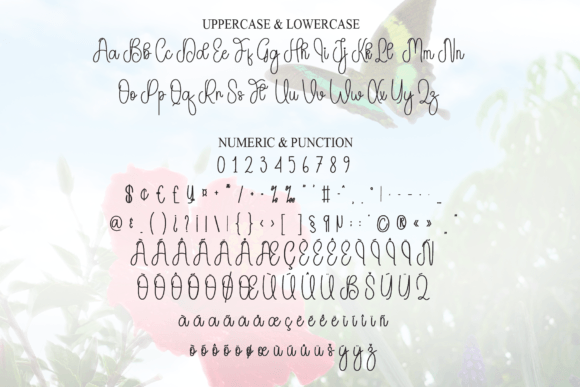 Butterfly Font - Preview 6