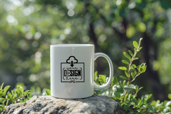 Coffee White Mug Mockups Graphics