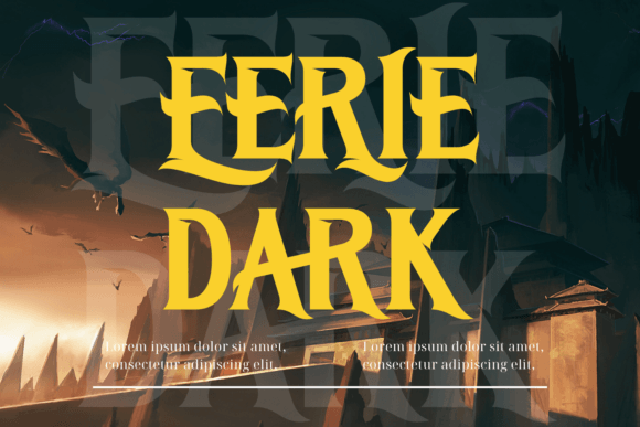Different Discovery Font - Preview 1