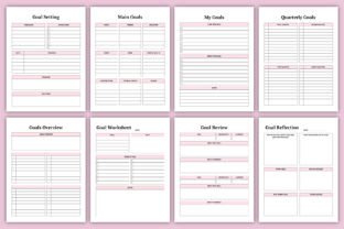 Editable Goal Planning Workbook Canva Graphic by KDP GALLERY · Creative ...