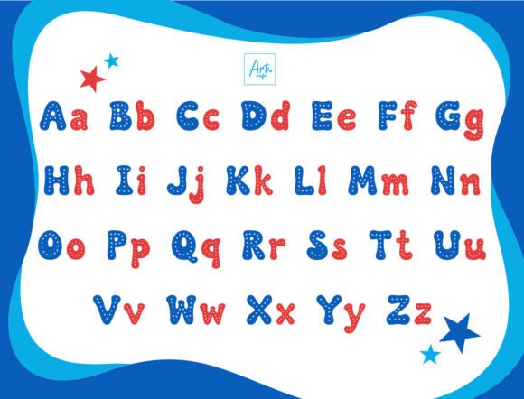 Fancy Star Font - Preview 1