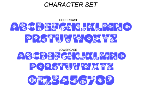 Fish Font - Preview 2