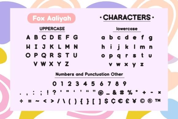 Fox Aaliyah Font - Preview 6
