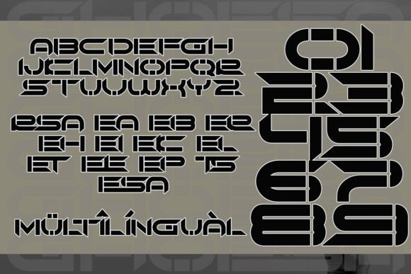 Goesa Font PNG with transparent background - Preview 5