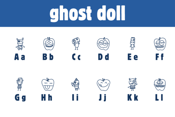 Ghost Doll Font - Preview 1