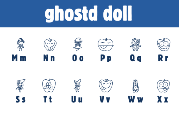 Ghost Doll Font - Preview 2