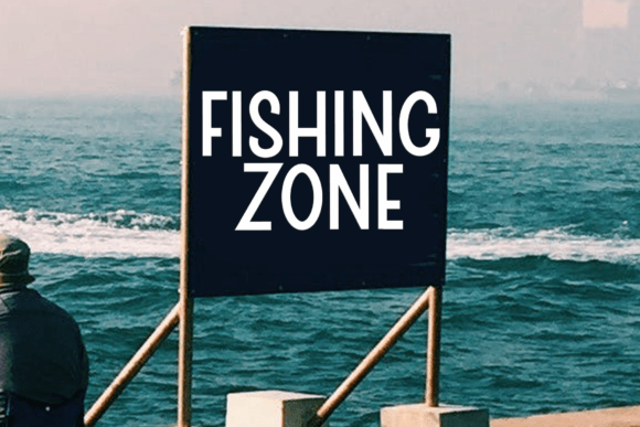 Happy Fishing Font - Preview 1