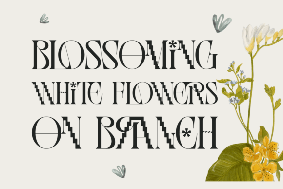 However Font font preview - 3