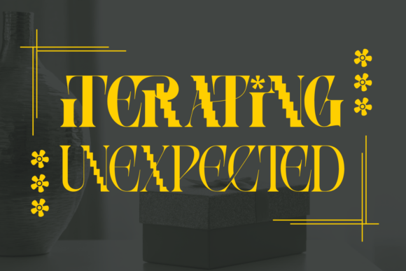 However Font font preview - 4