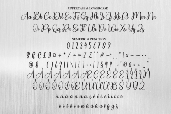 Metal Font PNG with transparent background - Preview 6