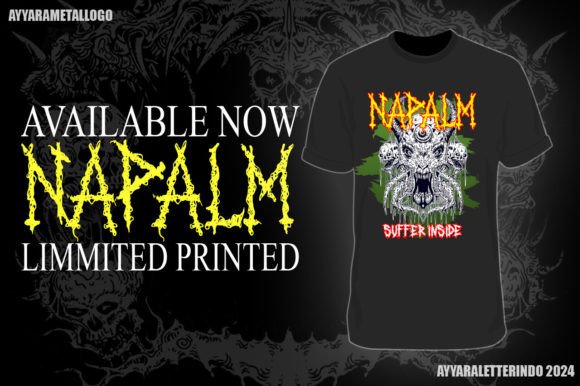 Napalm Font PNG with transparent background - Preview 6