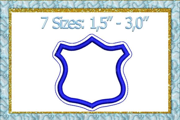 Police Badge Feltie File