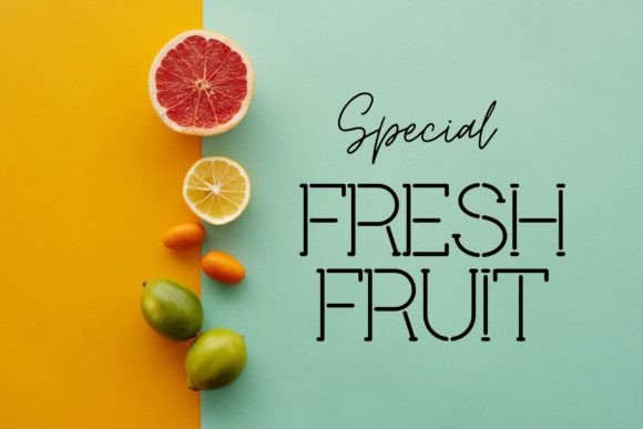 Provender Font PNG with transparent background - Preview 2