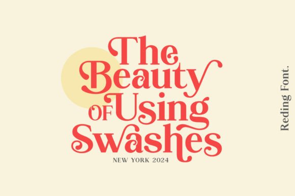 Reding Font PNG with transparent background - Preview 2