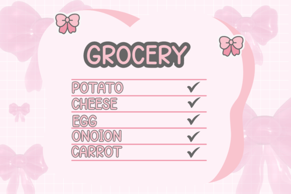 Small Think Font PNG with transparent background - Preview 5