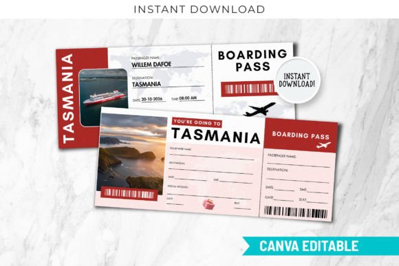 Tasmania Trip Surprise Gift Ticket