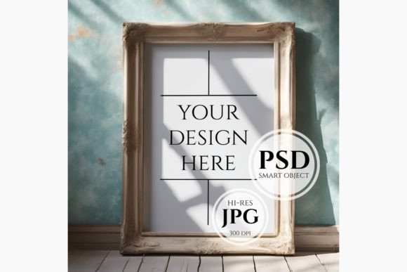 Wall Art Mockup, Frame Mockup Gráfico Marcos y Pósters Por AWRSMdesign