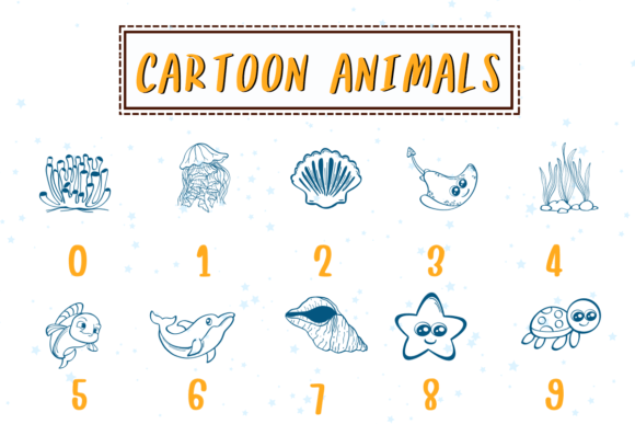Cartoon Animals Font - Preview 4