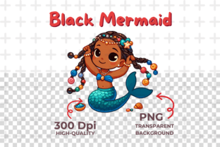 African Mermaid PNG Files Graphic by Picmaster Studio · Creative Fabrica