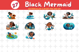 African Mermaid PNG Files Graphic by Picmaster Studio · Creative Fabrica